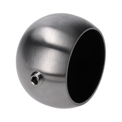 Ukončenie na trubku ø 42,4 mm, M8, brúsená nerez AISI 304 Ukončenie na trubku ø 42,4 mm, M8, brúsená nerez AISI 304